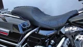 Alligator Custom Seats for all Harley Models.wmv