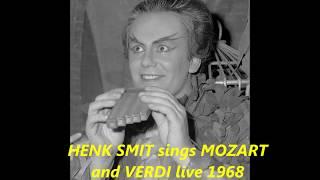 HENK SMITH sings MOZART and VERDI, live 1968