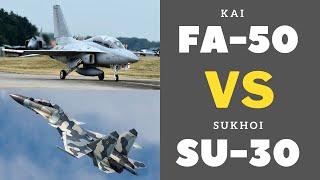 How KAI FA-50 And Sukhoi Su-30 Fighter Jets Are Different? (comparison)