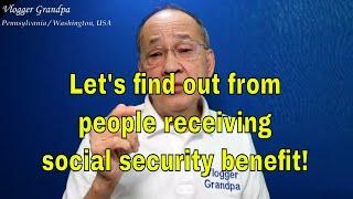 Social security benefit people receive and how they survive retirement?