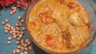 Peanut Chicken Gravy Recipe || How To Make Peanut Chicken Gravy || By Spice with Tabbu