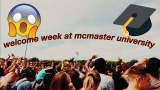 WELCOME WEEK AT MCMASTER UNIVERSITY 2019!!