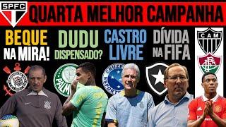 ZAGUEIRO NO TIMÃO! LUIS CASTRO LIVRE! DUDU DISPENSADO? TEXTOR DEVE! SP EM ALTA! MARTIAL E+