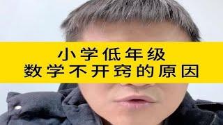 小学低年级数学不开窍的原因