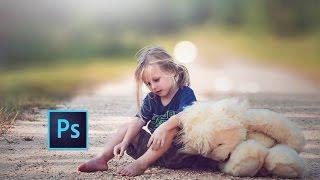 Photoshop cc Tutorial : Outdoor Portrait Edit (Child) 