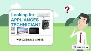 All type of Electronics Products Service/Repair& Installation Platform. WeFix Service