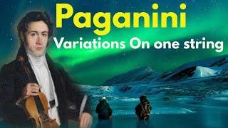 Paganini  variations on one string  played by Cello #paganini #파가니니 #classic #classicmusic