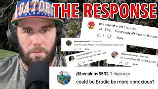 Brodie And Uli Respond To Your Comments