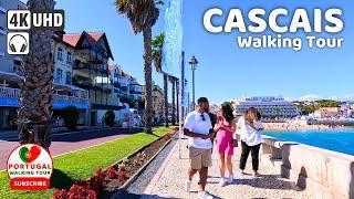  [4K WALK] Cascais, Portugal Walking Tour - August 2023