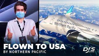 Flown To The USA by Northern Pacific Airways