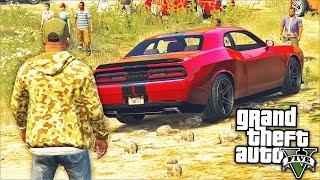 АВТОЖИЗНЬ В GTA 5 - У МЕНЯ УГНАЛИ ДОДЖ ЧЕЛЕНДЖЕР ПРЯМО У МЕНЯ ЗА СПИНОЙ ГАРВИН