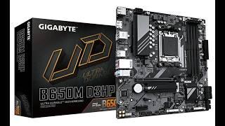 GIGABYTE B650M D3HP  Motherboard Unboxing and Overview