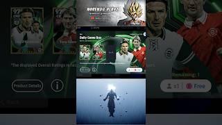 102 RATED DAVID BECKHAM FREE SPIN EFOOTBALL  #efootball #efootballmobile #shorts