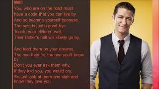 Teach Your Children Glee Lyrics