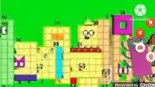 Numberblocks Characters Stampede Green Screen (Version 2)