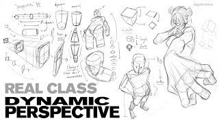  REAL CLASS  - DYANMIC PERSPECTIVE POSE CLASS