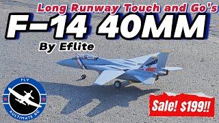 Eflite F-14 Tomcat Deal!  Only $199 right now!  Touch and Go practice on Long runway