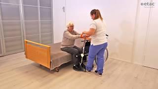Etac Turner Pro - How to transfer from a bed to a chair