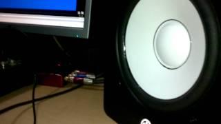 Home Studio Set up (Yamaha Studio Monitor HS 50M Test)