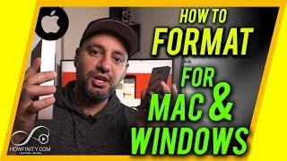 How to Format a Hard Drive for MAC and PC