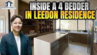 Leedon Residence : Inside A Stunning SGD$6,600,000 4 Bedrooms With Private Lift