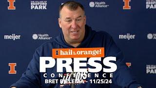 Illini Football | Bret Bielema Press Conference 11/25/24