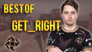 CS:GO - BEST OF GET_RIGHT! (Massive Lurks, Insane Aces, Stream Highlights & More)