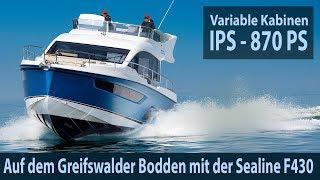 Sealine F430 – Wir testen die Flybridge mit 870 PS