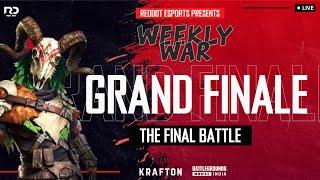 BGMI |WEEKLY WAR  |FINAL | LIGHTFORCE ESPORTS | REDDOT ESPORTS