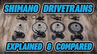 Shimano Drivetrain Comparison - XTR vs. XT vs. SLX vs. Deore