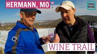 Hermann, Missouri Chocolate Wine Trail - Our FIRST ever Vlog!