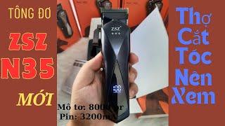  Review Tông đơ cắt tóc ZSZ N35 mới ️Động cơ từ tính siêu khỏe Pin trâu 3200mA