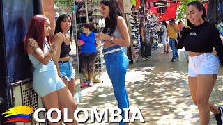 Medellin Colombia Walking Tour - El Centro, Plaza Botero, Parque Berrio  2023