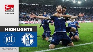 KSC on Top of the Table! | Karlsruher SC - FC Schalke | 2-0 | Highlights | MD 5 - Bundesliga 2 24/25