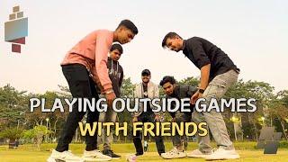 PLAYING OUTSIDE GAMES WITH FRIENDS /games with friends / outdoor games/