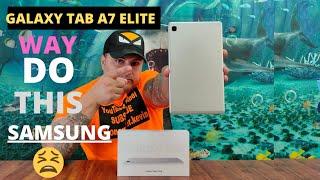 SAMSUNG GALAXY TAB A7 ELITE UNBOXING, DISAPPOINTING, IS IT WORTH THE MONEY