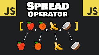 JavaScript SPREAD OPERATOR in 4 minutes! 