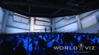 WorldViz Virtual Reality Stage in China