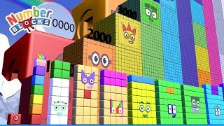 Numberblocks Cube Step Squad Puzzle Rainbow 1 - 140 to 20,000 to 25,000,000 MILLION BIGGEST Numbers