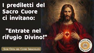 I prediletti del Sacro Cuore ci Invitano: "Entrate nel rifugio divino!"