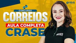 Concurso Correios 2024 Aula completa CRASE