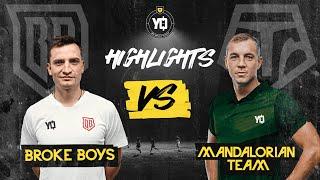 MANDALORIAN vs BROKE BOYS, 1 тур Highlights | Т-Лига уличного футбола 2024