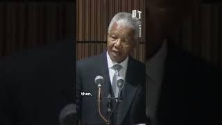 Nelson Mandela visited Gaza and defended the Palestinian right to armed resistance against Israel