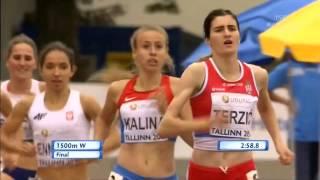 Tallin 2015 1500 m women / kobiet U23 Sofia Ennaoui