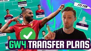 FPL GW4 TRANSFER PLANS I SELL SAKA, BUY SALAH?  I Fantasy Premier League 24/25