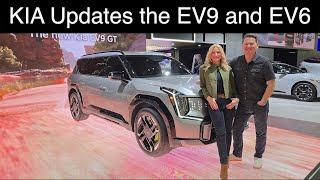 All-New KIA EV9 GT & Updated KIA EV6 first look //KIA's EV push