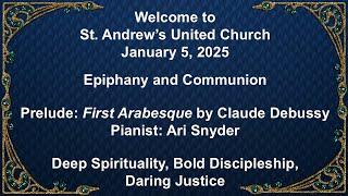 Sunday, January 5, 2025, St. Andrew's United, Sudbury