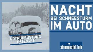 Wintereinbruch mit Autoübernachtung | Stromausfälle | Kanal-Update