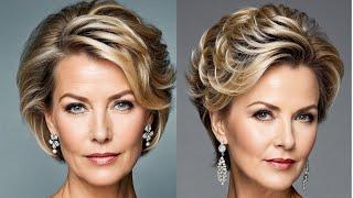 200+ Incredible Short Hairstyles for Older Women with Thick Hair in 2025️