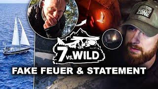 7 vs. Wild FRITZ STATEMENT zum STREIT & FAKE AUFNAHME! Knossi Projekt TEILNEHMER und GEFÄHRLICH?